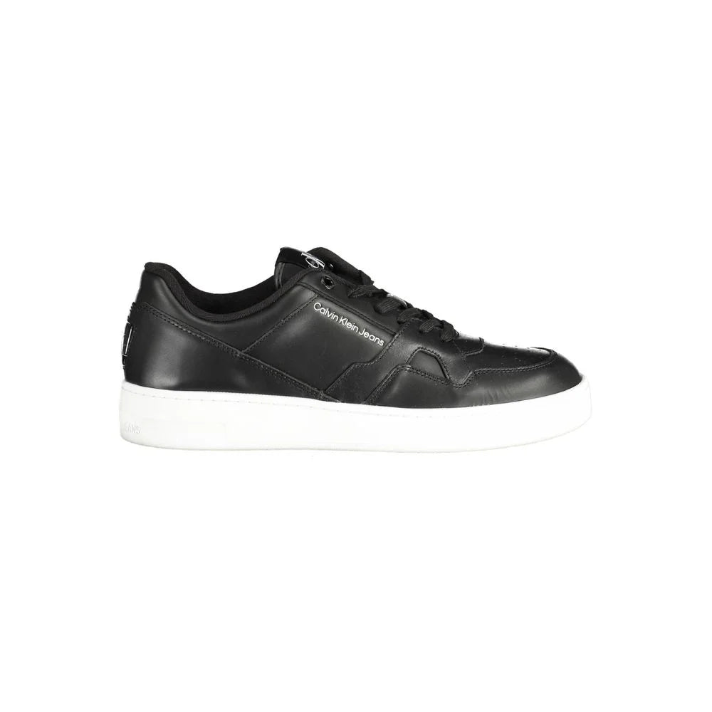 Calvin Klein Black Polyester Sneaker - Sneakers