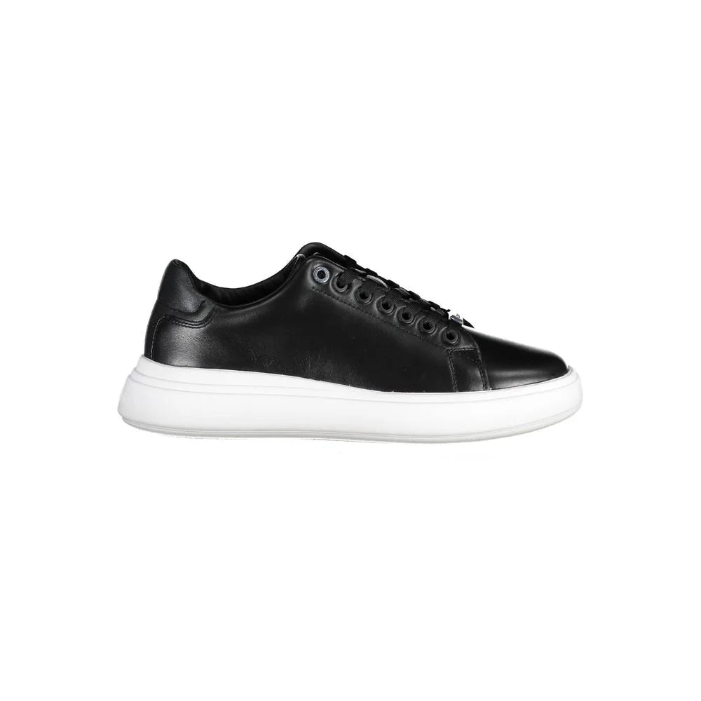 Calvin Klein Black Polyester Sneaker - Sneakers