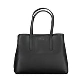 Calvin Klein Black Polyester Women Handbag - Shopper Bags