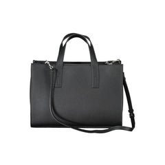 Calvin Klein Black Polyester Women Handbag - Shopper Bags