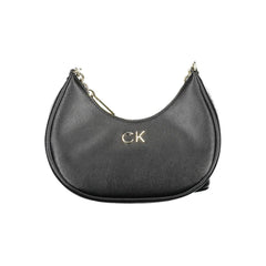 Calvin Klein Black Polyester Women Handbag - Shoulder Bags