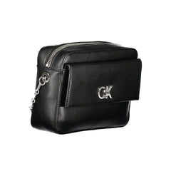 Calvin Klein Black Polyester Women Handbag - Shoulder Bags