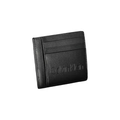Calvin Klein Black Polyethylene Men Wallet - Card Cases