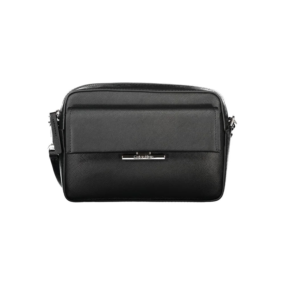 Calvin Klein Black Polyethylene Women Handbag - Cross Body Bags