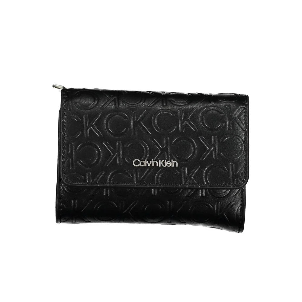 Calvin Klein Black Polyethylene Women Wallet - Wallets