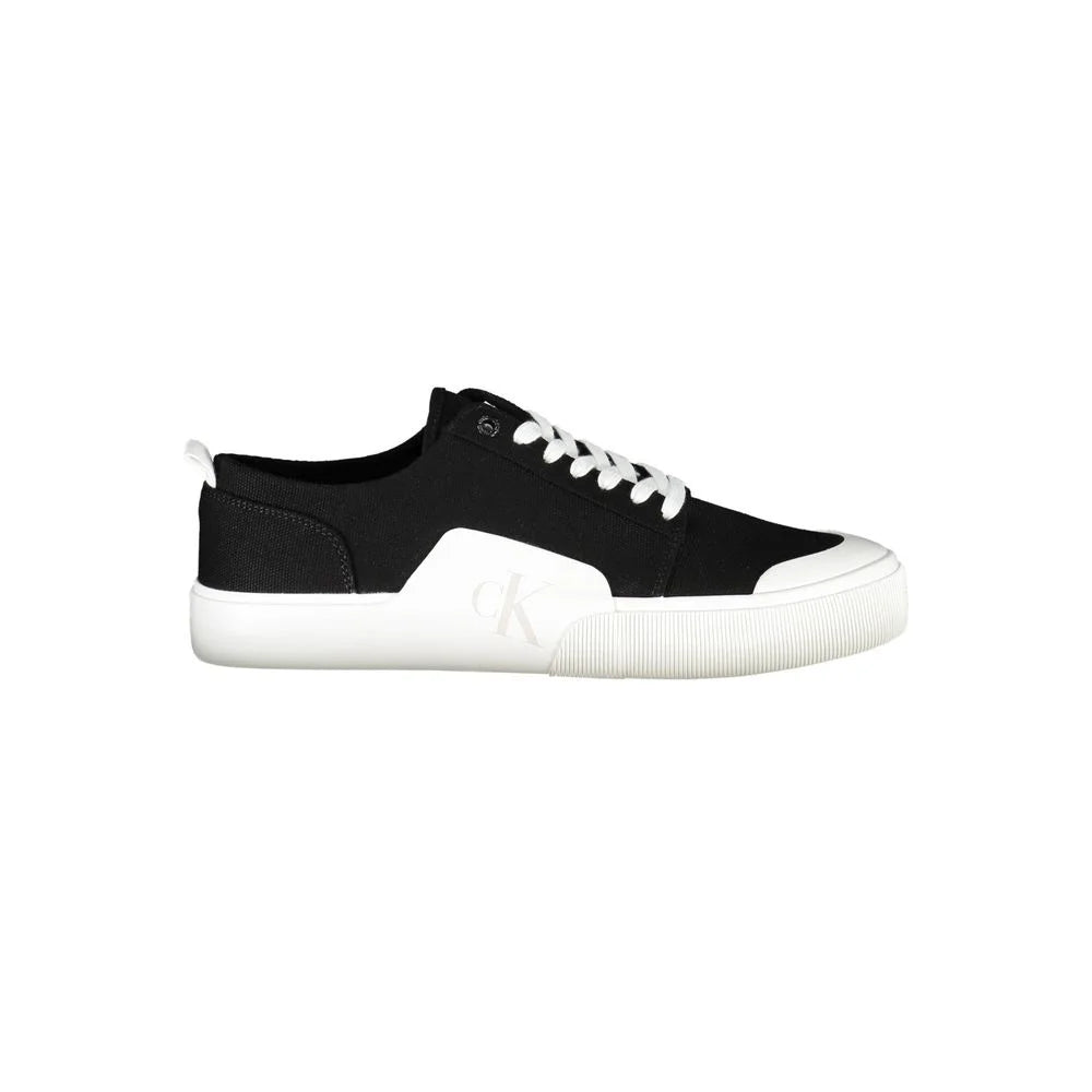 Calvin Klein Black Recycled Material Men Sneaker - Sneakers