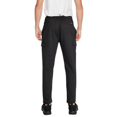 Calvin Klein Black Recycled Polyester Joggers Workout Pant