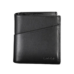 Calvin Klein Black Recycled Polyester Men Wallet - Wallets