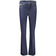 Calvin Klein Blue Cotton Jeans Denim