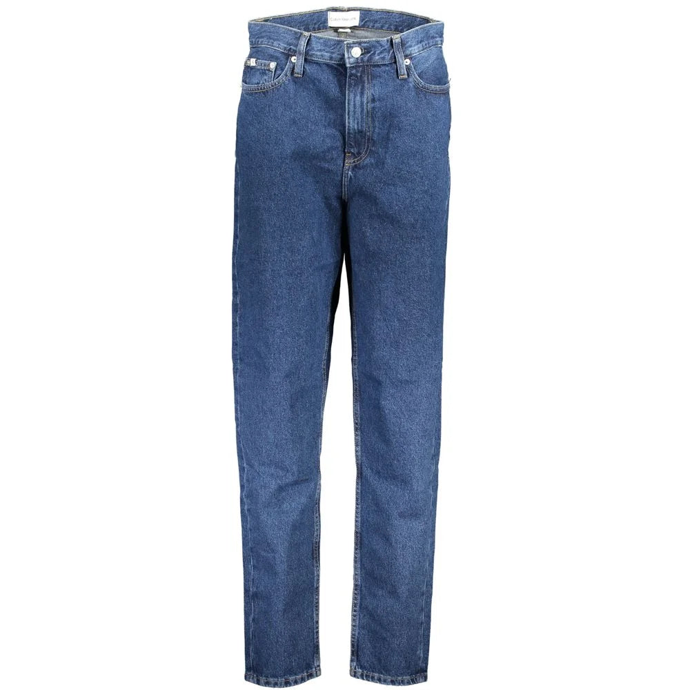Calvin Klein Blue Cotton Jeans Denim - Jeans