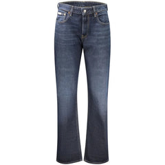 Calvin Klein Blue Cotton Jeans Denim