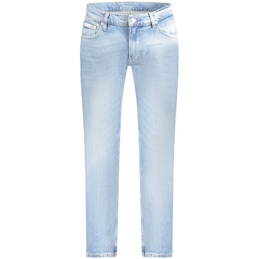 Calvin Klein Blue Cotton Men Jeans - Jeans