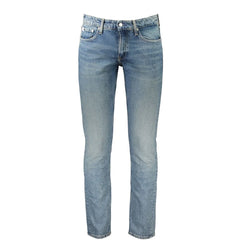 Calvin Klein Blue Cotton Men Jeans - Jeans