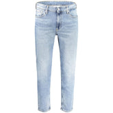 Calvin Klein Blue Cotton Men Jeans - Jeans