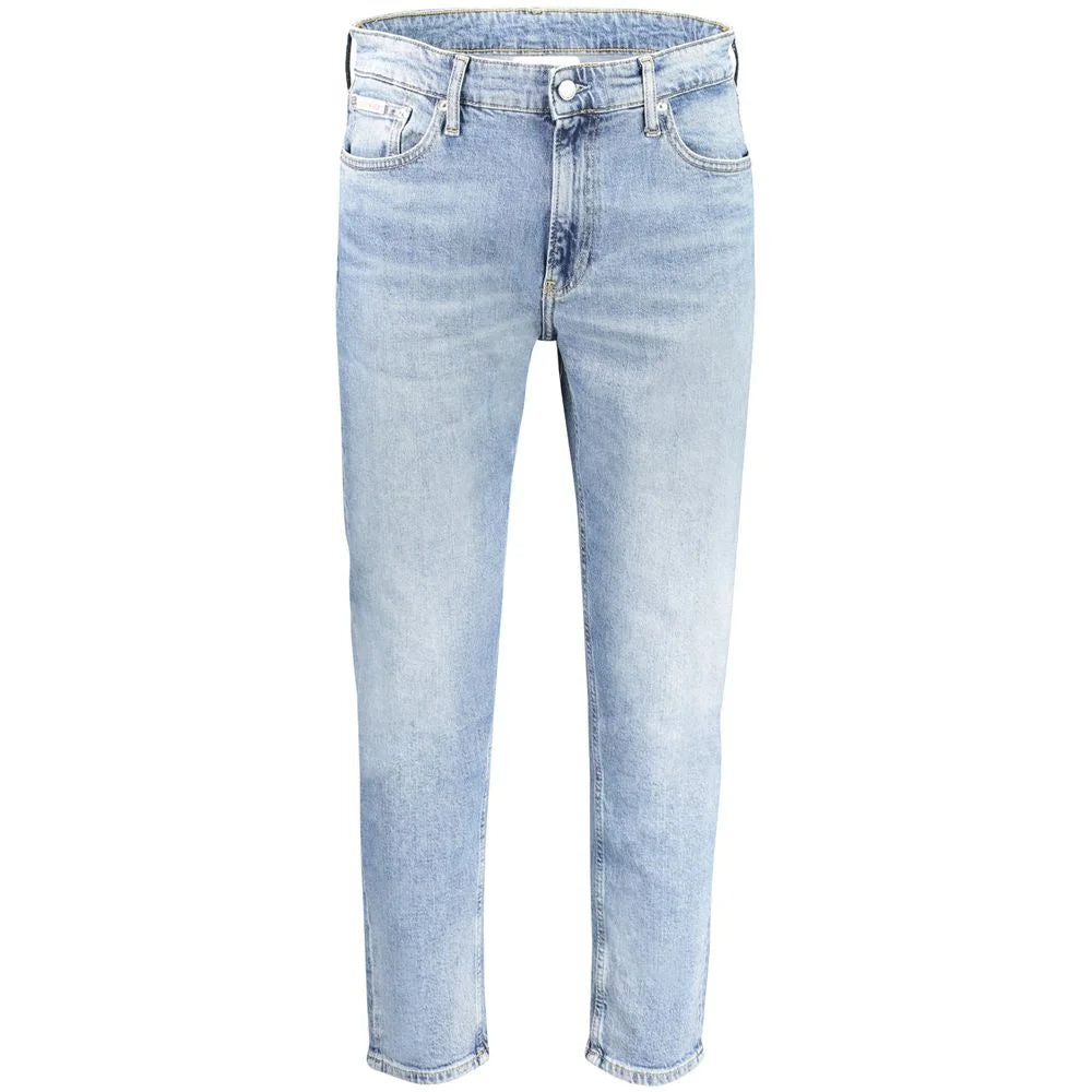 Calvin Klein Blue Cotton Men Jeans - Jeans