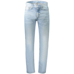 Calvin Klein Blue Cotton Men Jeans