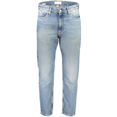 Calvin Klein Blue Cotton Men Jeans - W30 - Jeans