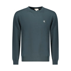 Calvin Klein Blue Cotton Men Sweater