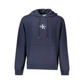 Calvin Klein Blue Cotton Men Sweater - Hoodies