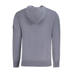 Calvin Klein Blue Cotton Men Sweater - Hoodies