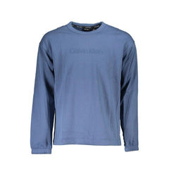 Calvin Klein Blue Cotton Men Sweater - XL - Sweatshirts