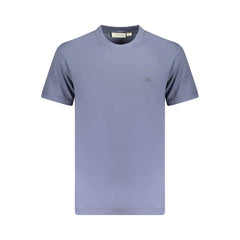 Calvin Klein Blue Cotton Men T-Shirt - T-Shirts