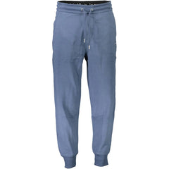 Calvin Klein Blue Cotton Pant - Joggers