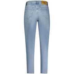Calvin Klein Blue Cotton Women Jean - Jeans