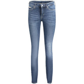 Calvin Klein Blue Cotton Women Jeans - Jeans