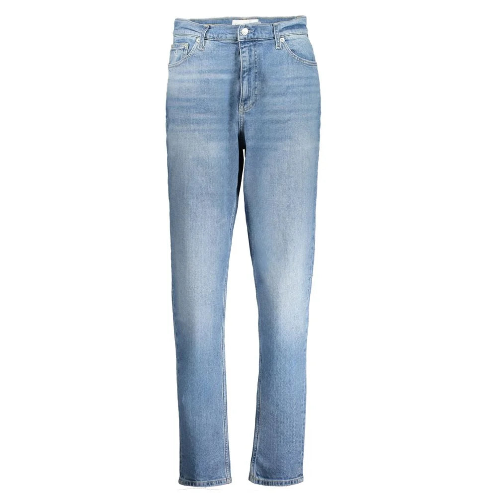 Calvin Klein Blue Cotton Women Jeans - Jeans