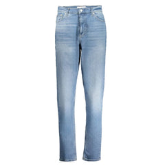 Calvin Klein Blue Cotton Women Jeans - Jeans