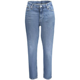 Calvin Klein Blue Cotton Women Jeans - Jeans