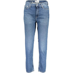 Calvin Klein Blue Cotton Women Jeans - Jeans