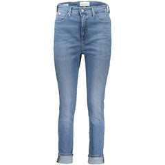 Calvin Klein Blue Cotton Women Jeans - Jeans