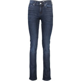 Calvin Klein Blue Cotton Women Jeans - W25 | L32 - Jeans