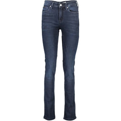 Calvin Klein Blue Cotton Women Jeans - W25 | L32 - Jeans