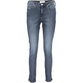 Calvin Klein Blue Cotton Women’s Skinny Jean - W30 | L32 - Jeans