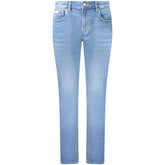 Calvin Klein Blue Cotton Women’s Slim Jean - Jeans