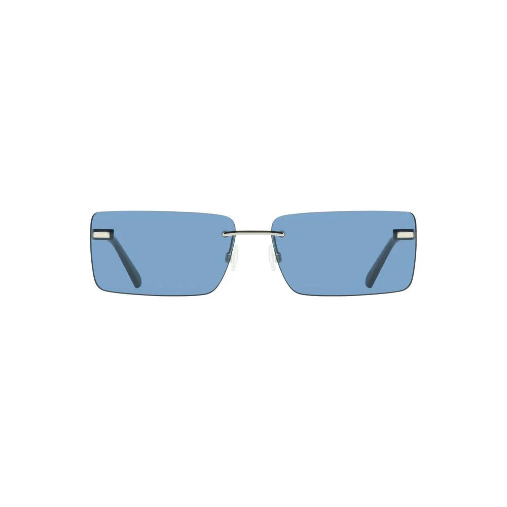 Calvin Klein Blue Metal Women Sunglass - Sunglasses