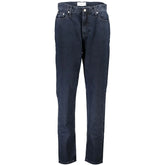 Calvin Klein Blue Recycled Cotton Women Jeans - Jeans