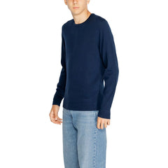 Calvin Klein Blue Recycled Wool Sportswear