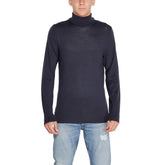 Calvin Klein Blue Wool Turtleneck - IT52 | XL