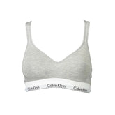 Calvin Klein Brown Cotton Women Bralette - XS - Bras