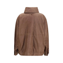 Chaqueta de cuero de lana Ovis Aries marrón Calvin Klein - IT38 | S