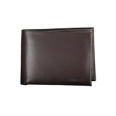 Calvin Klein Brown Leather Men Wallet - Wallets