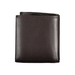 Calvin Klein Brown Leather Men Wallet - Wallets