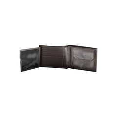 Calvin Klein Brown Leather Men Wallet - Wallets