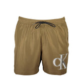 Calvin Klein Brown Polyester Swimwear - XL - Swim Boxers