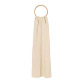 Calvin Klein Cream Recycled Polyester Scarf - One Size