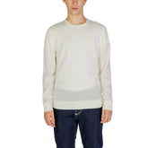 Calvin Klein Cream Recycled Wool Sportswear